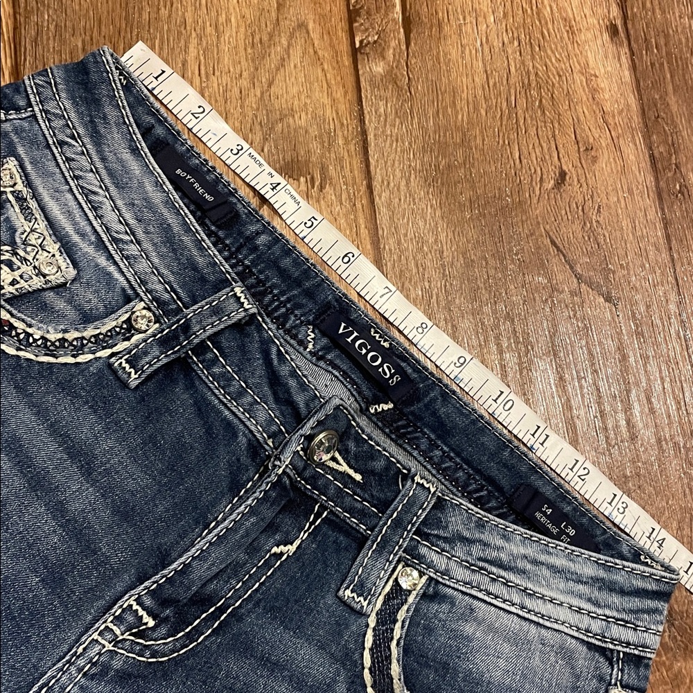 Vigoss Boyfriend Heritage Fit Woman Size 4 - Picture 6 of 10